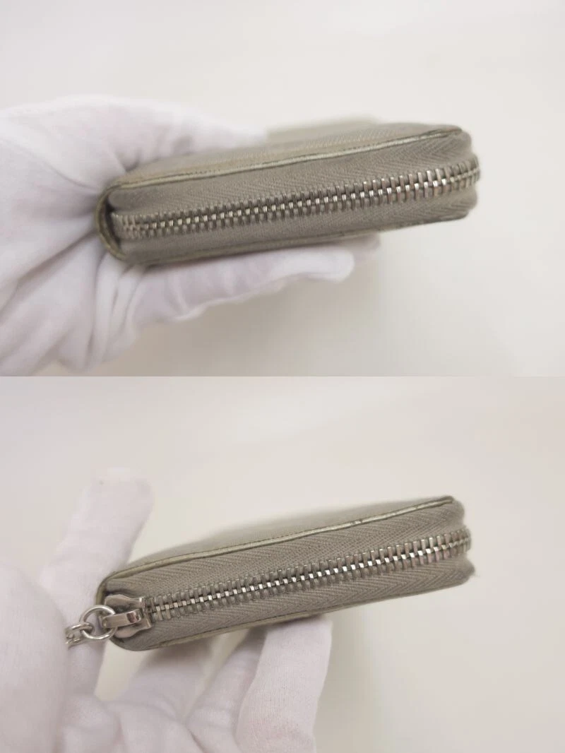 $660 Gucci GG Imprime Canvas Zip Around Wallet