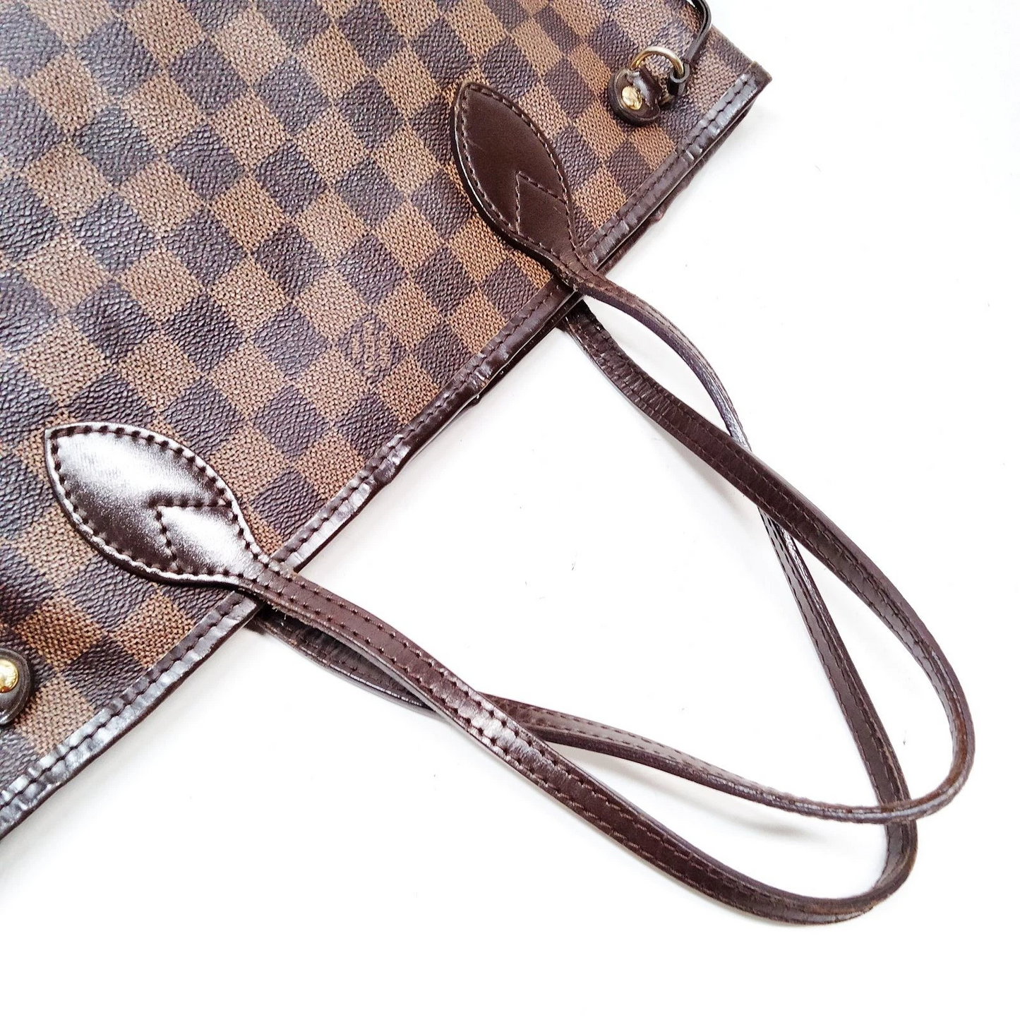 Louis Vuitton LV Tote Bag Neverfull PM Brown Damier  VI1099