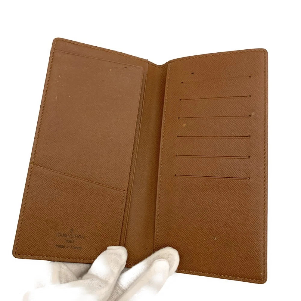Louis Vuitton Monogram Porte Valeurs Cartes Credit Long Wallet Brown CT1928