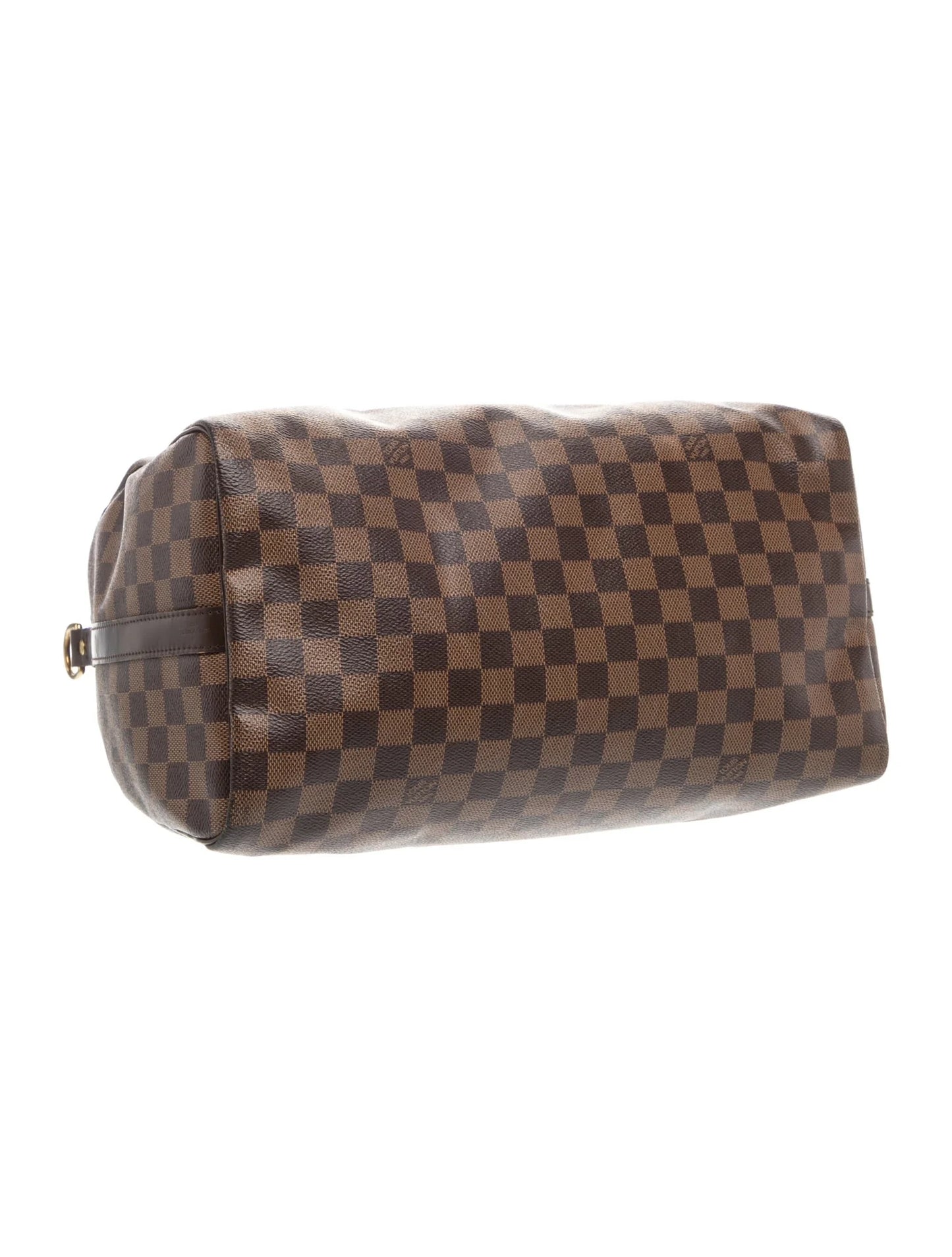 $2150 Louis Vuitton Damier Ebene Speedy Bandouliere 35