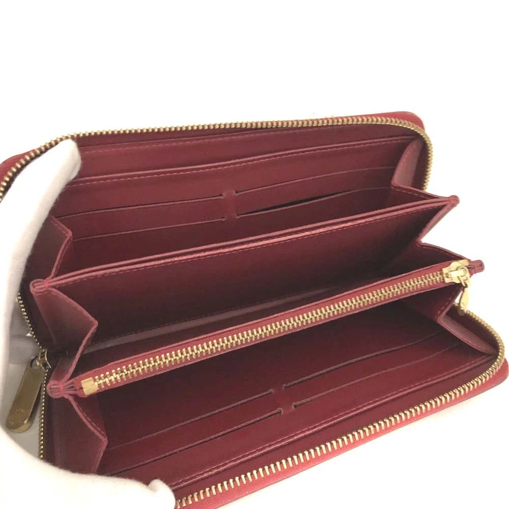 Louis Vuitton Monogram Vernis Zippy Zip Around Long Wallet CA2181
