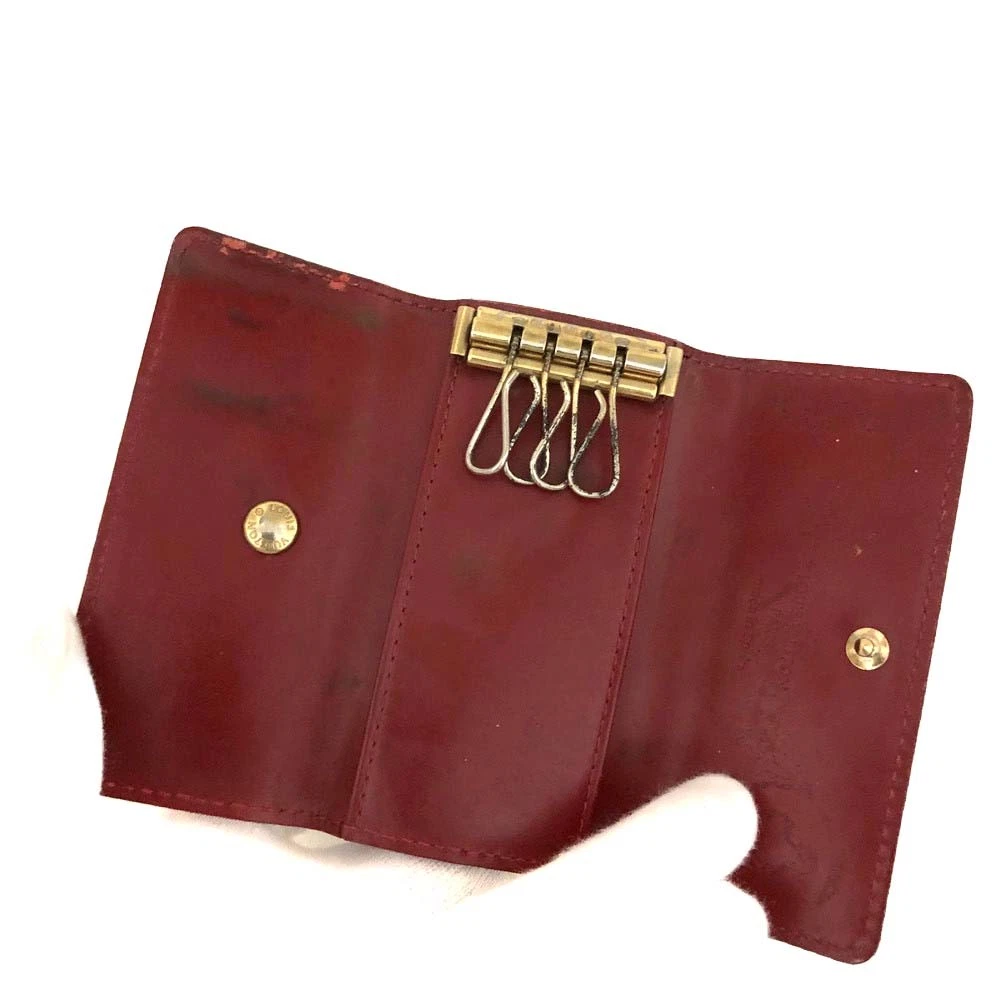 $400 2008 Louis Vuitton Vernis Multicles 4 Key Holder CA1038
