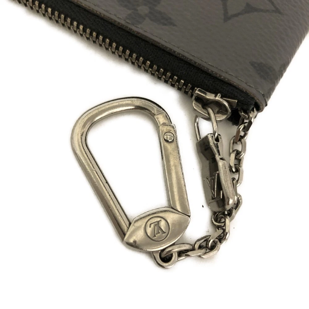 $355 2022 Louis Vuitton Eclipse Reverse Pochette Cles Coin Purse CT3292
