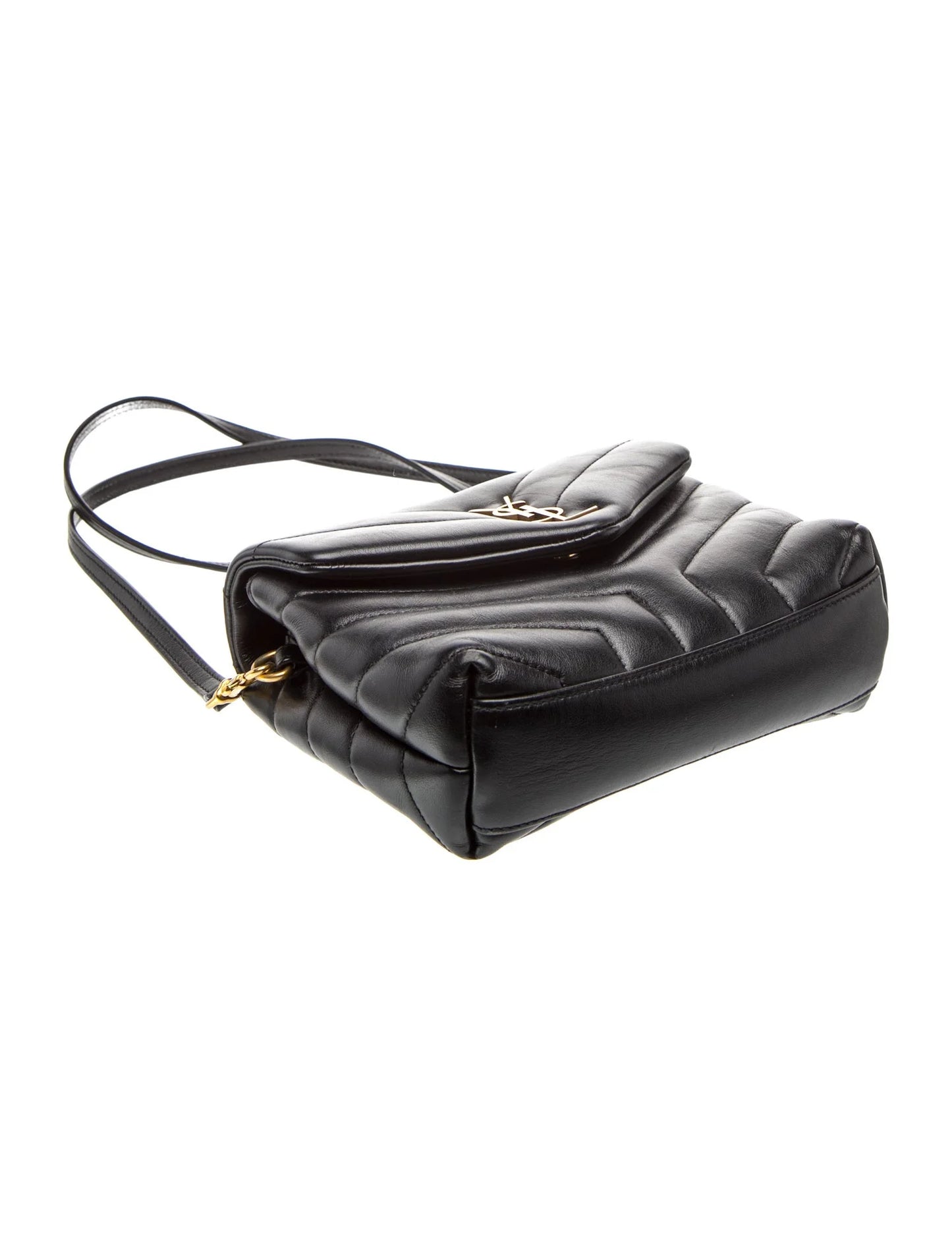 Saint Laurent Crossbody Mini Loulou Monogram Black 2021