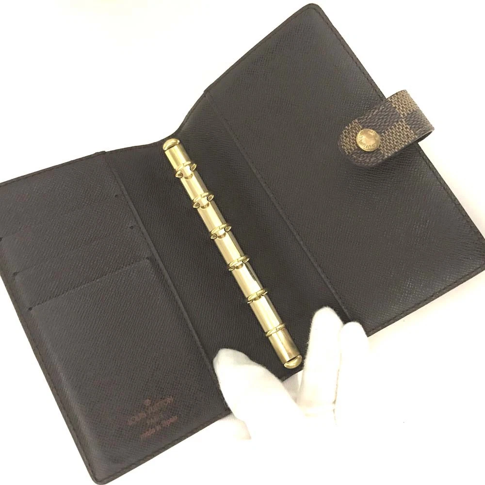 Louis Vuitton Damier Agenda PM Notebook Cover Brown