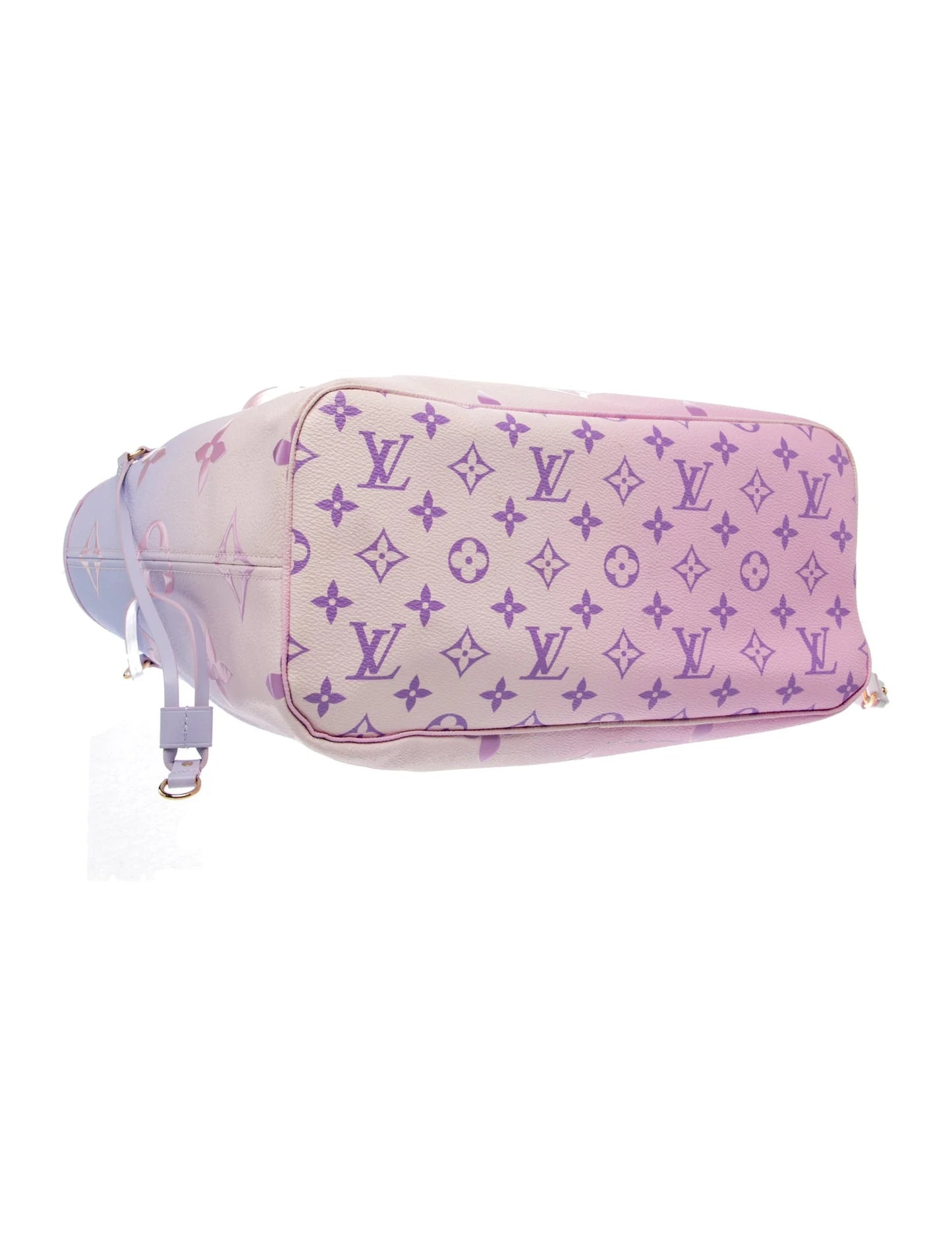 $3450 Louis Vuitton Monogram Giant Spring In The City Neverfull MM Sunrise Pastel