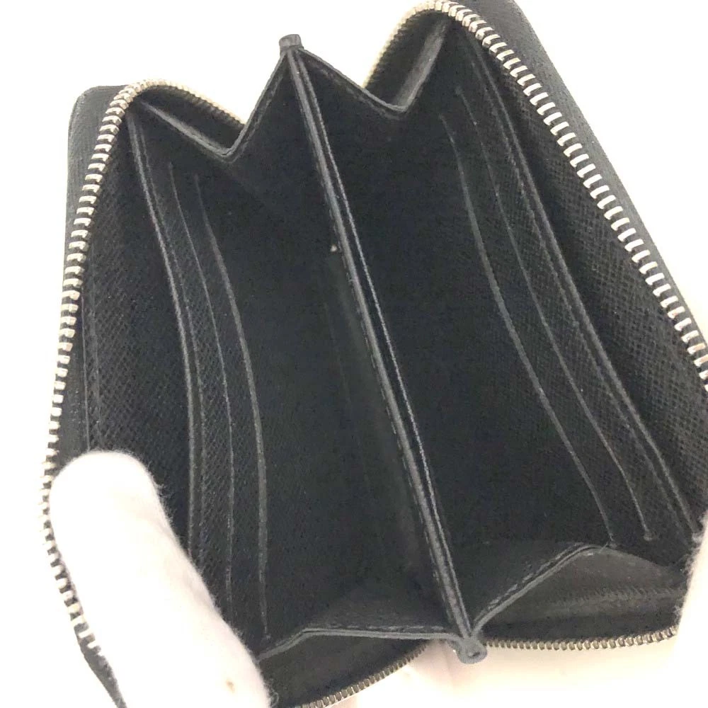 $540 2012 Louis Vuitton Epi Zippy Coin Purse Black SN2122