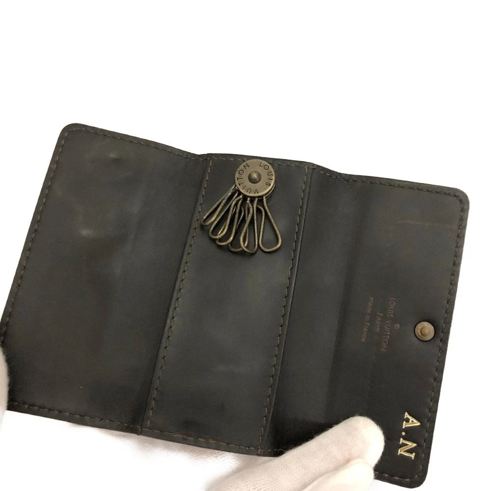 Louis Vuitton Utah Multicles 6 Ring Key Case Brown CT4171