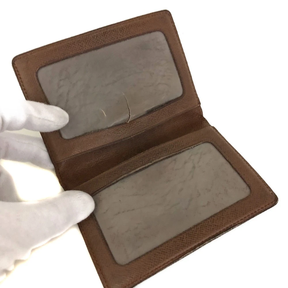 Louis Vuitton Monogram Porte 2 Cartes Vertical Pass Card Case MI8907