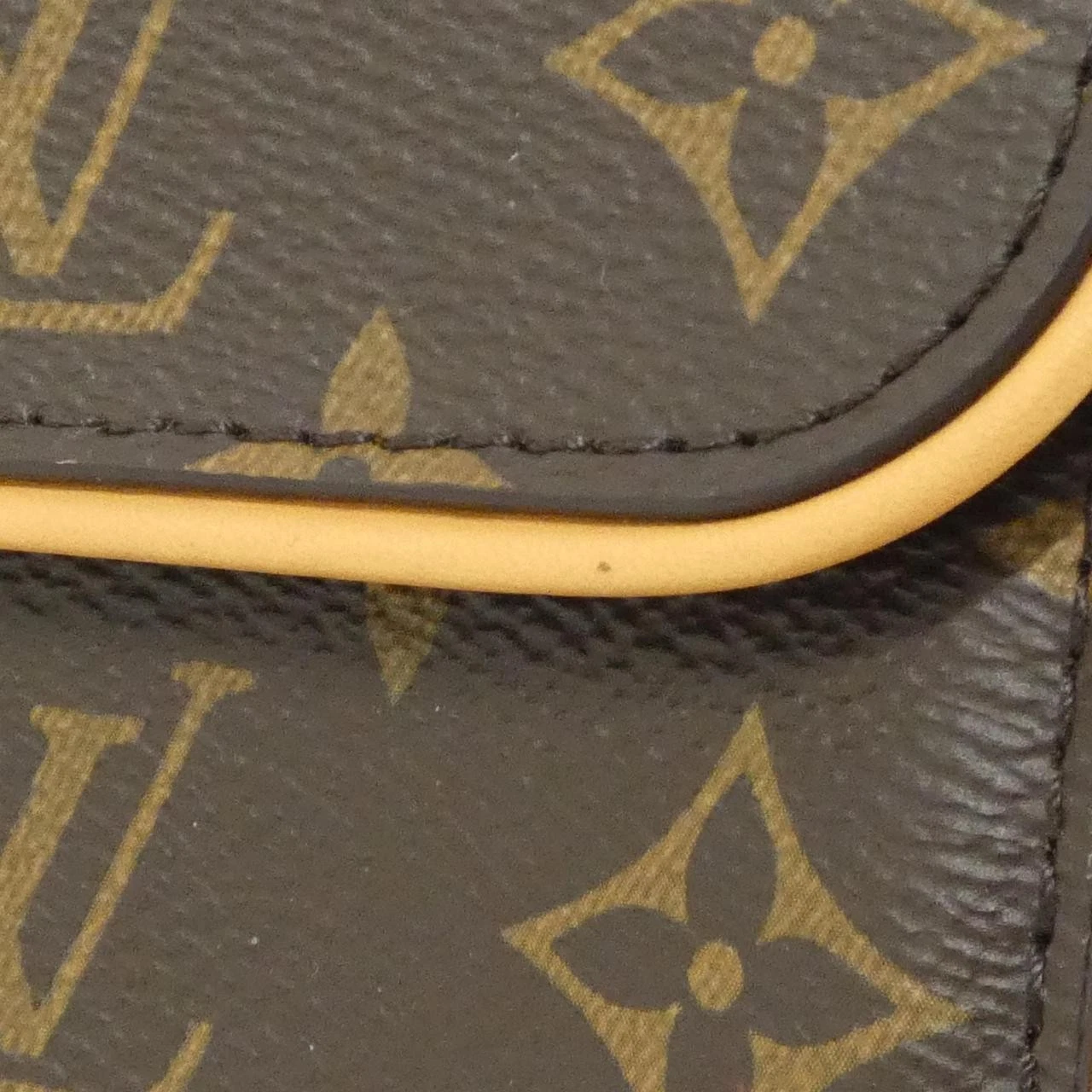 $1680 RFID Louis Vuitton Monogram Pochette Camille Crossbody