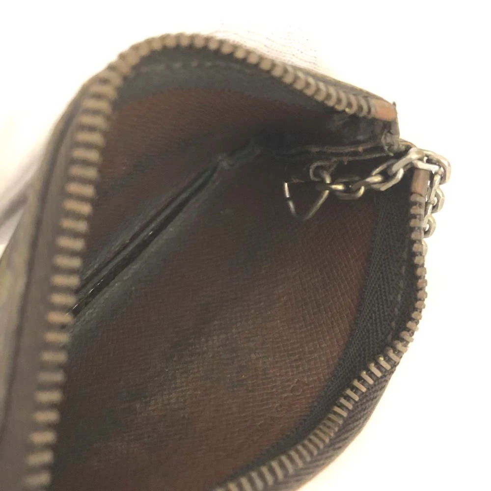 Louis Vuitton Monogram Pochette Cles Wallet Coin Purse Brown/3CH1116