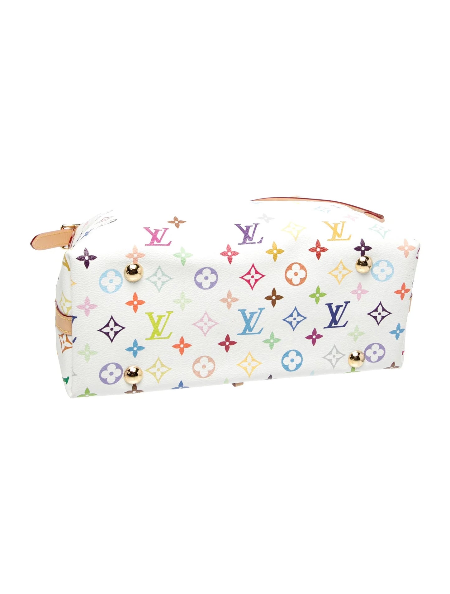 $3450 2025  Louis Vuitton LV X TM Monogram Multicolor CarryAll PM White