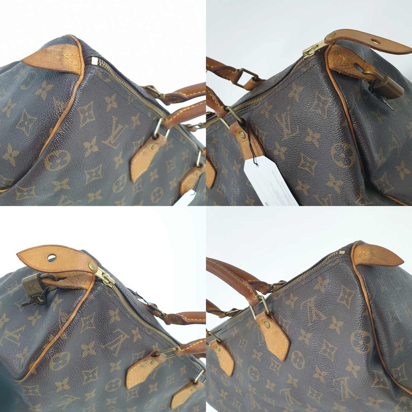$1700 2005 Louis Vuitton Speedy 35 Monogram AA0065
