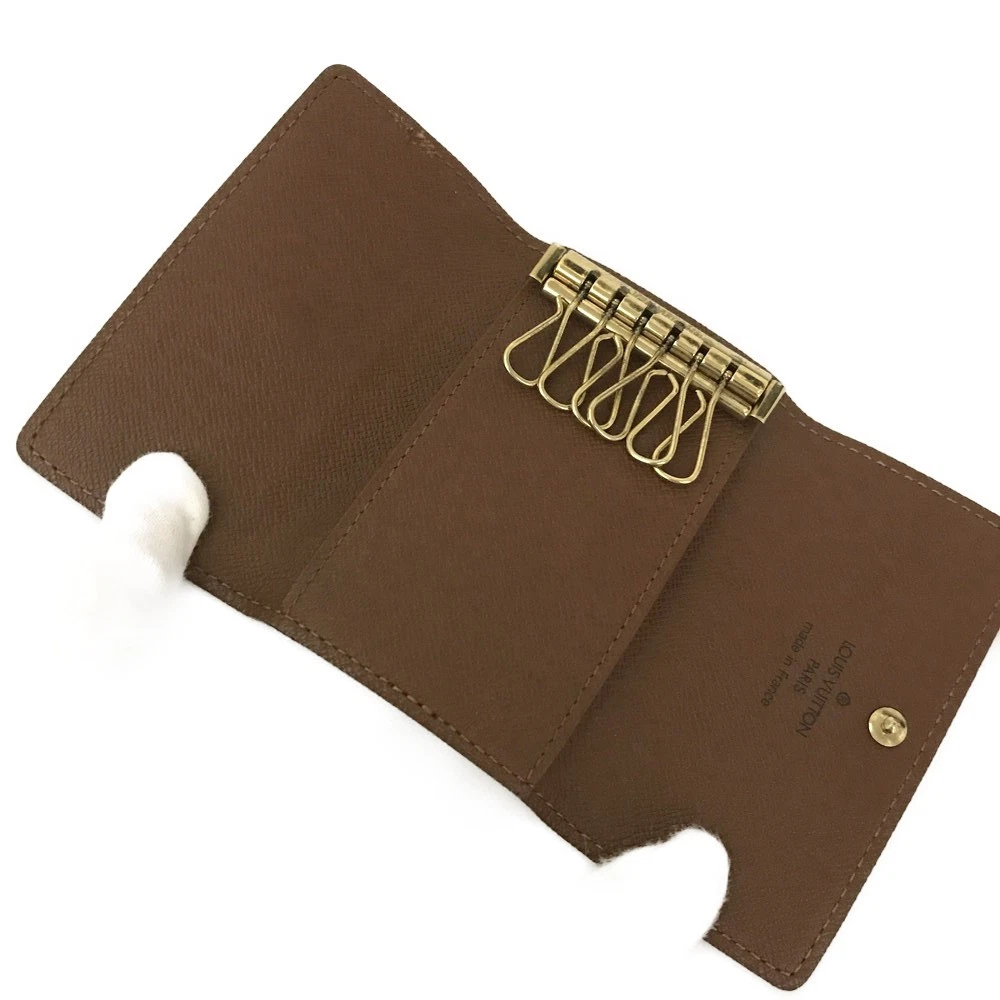 Louis Vuitton Monogram Multicles 6 Ring Key Case Brown CT0074