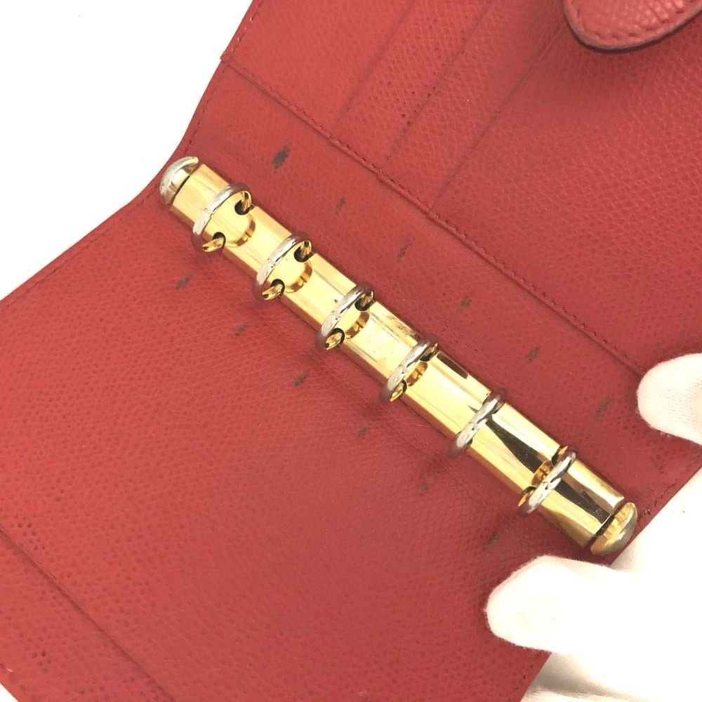 ETRO Leather Notebook Cover Red