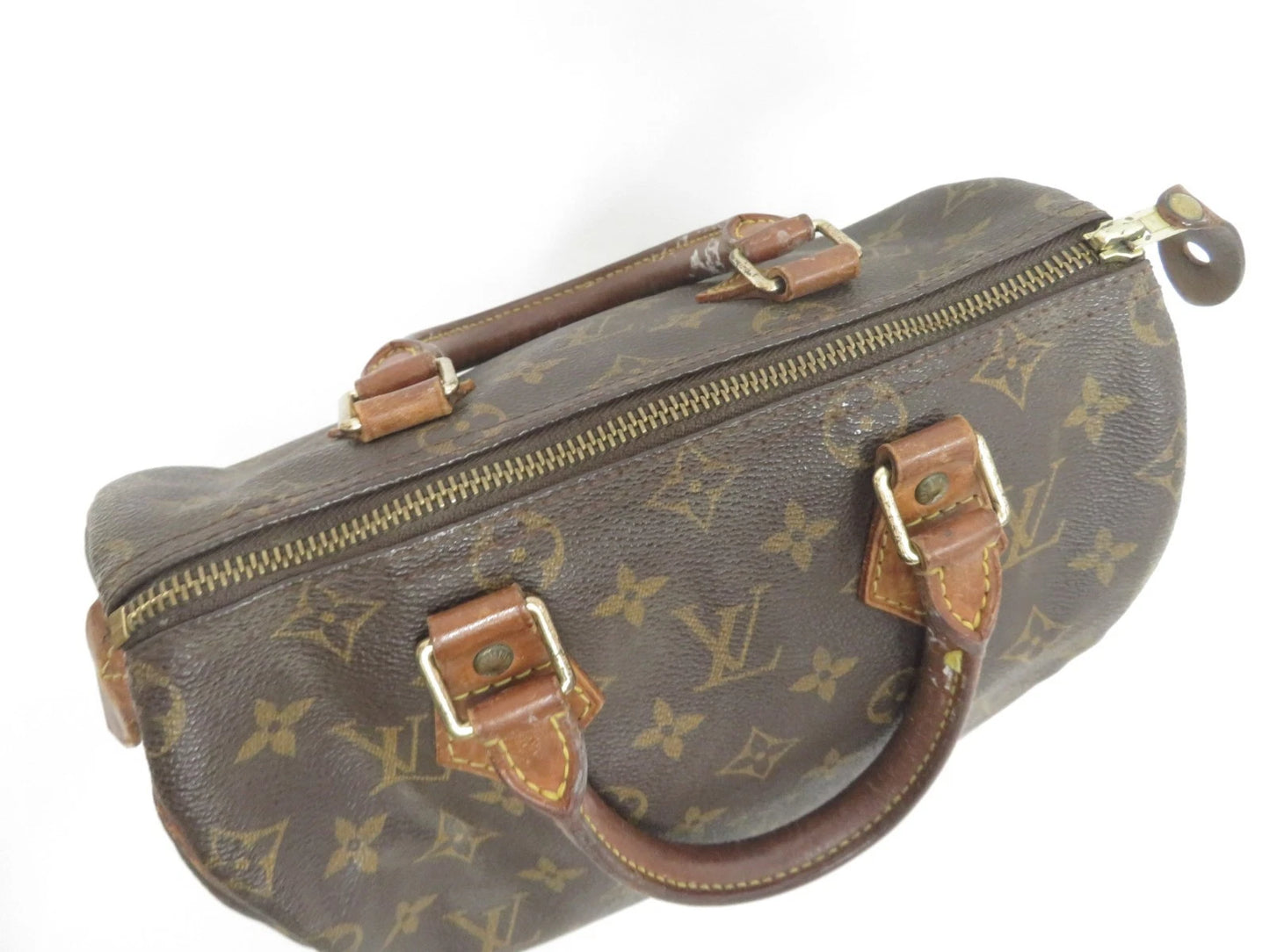 Louis Vuitton Speedy 25 Handbag Monogram Brown SP1928