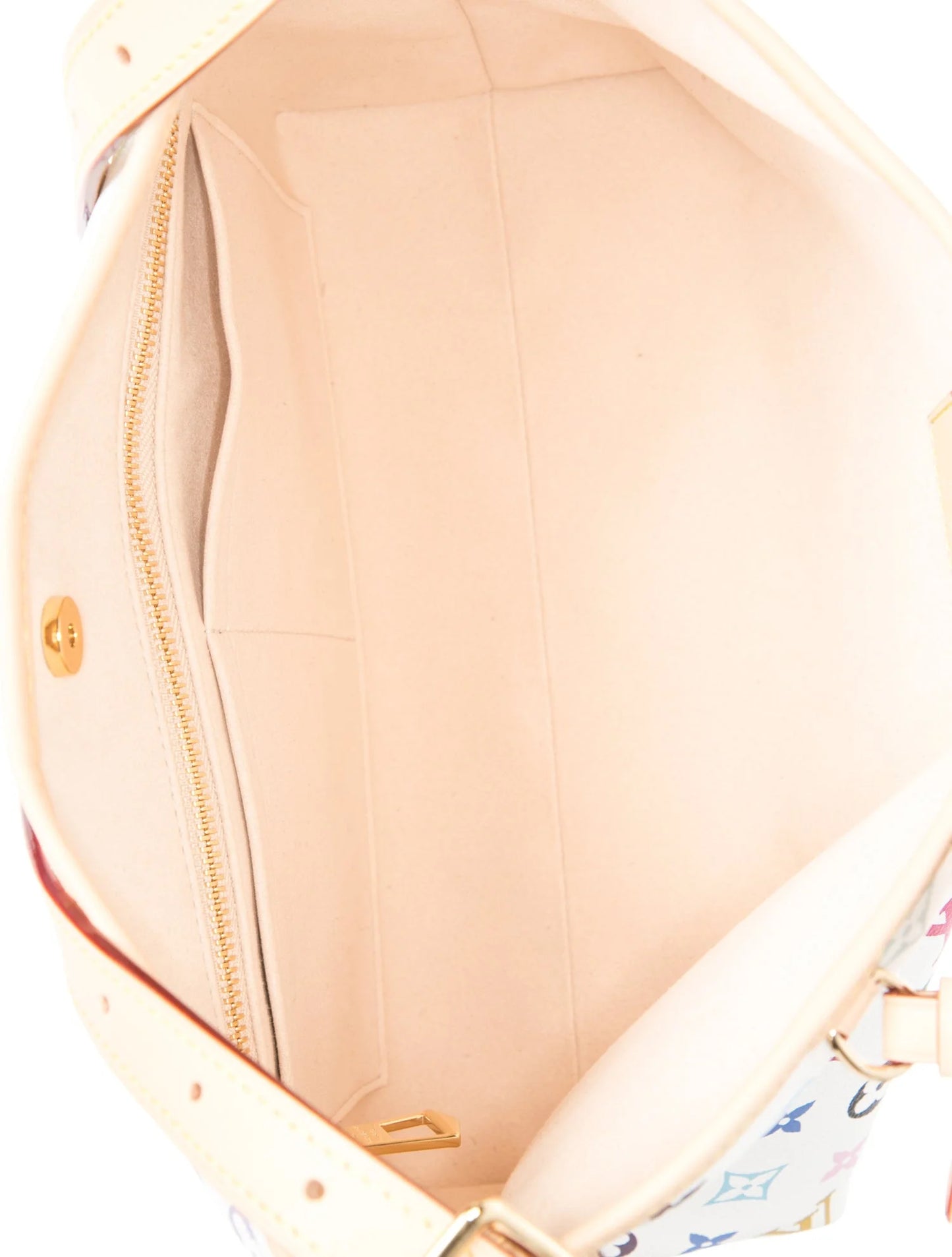 $3450 2025  Louis Vuitton LV X TM Monogram Multicolor CarryAll PM White
