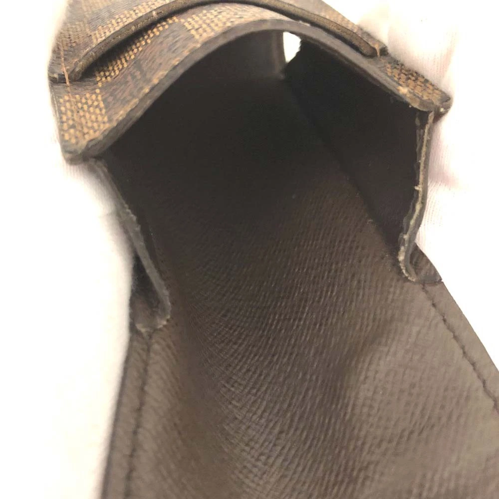 $340 2012 Louis Vuitton Damier Cigarette Case Brown CT0132