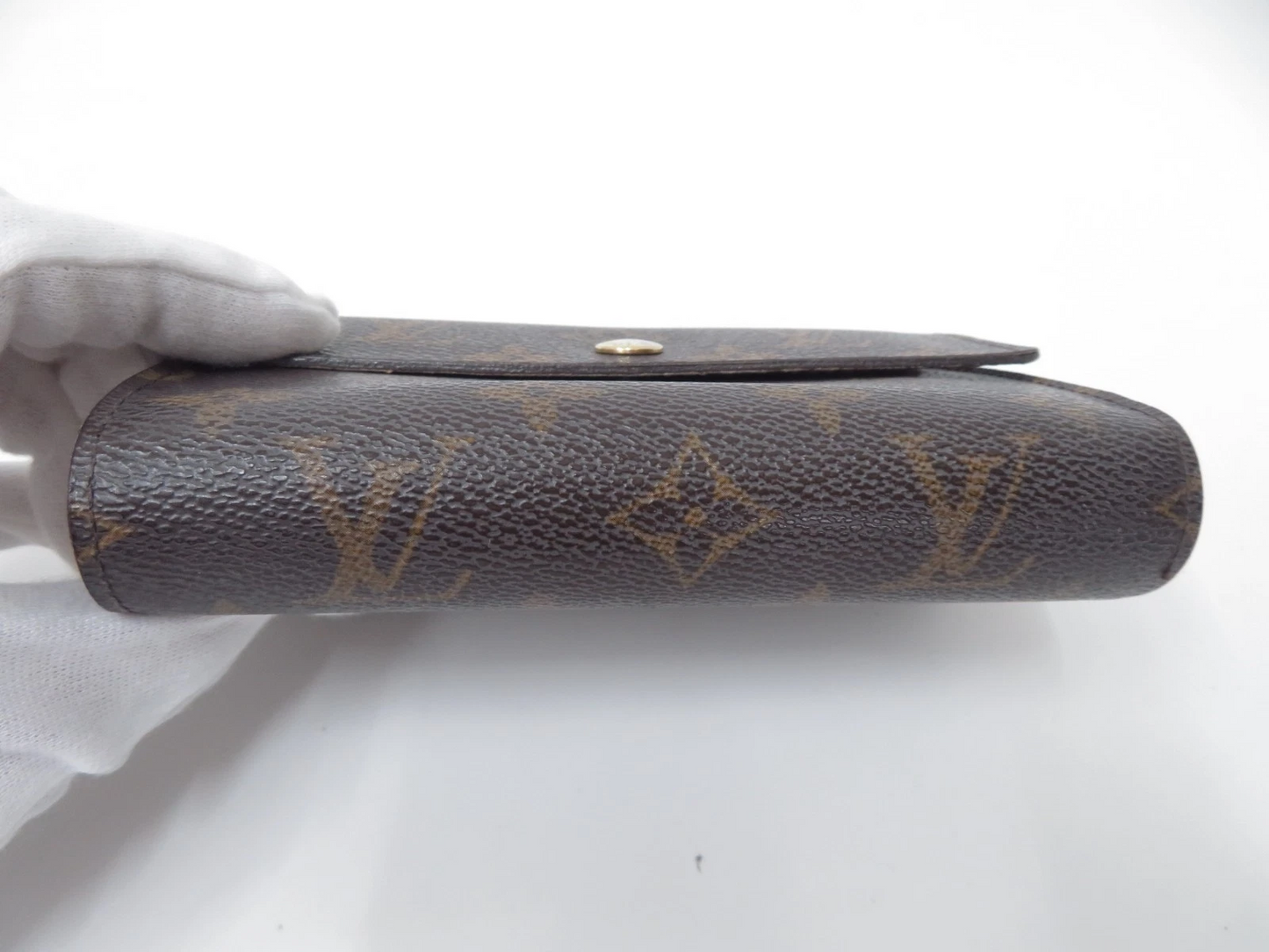 $610 2008 LOUIS VUITTON Monogram Alexandra Wallet CA4068