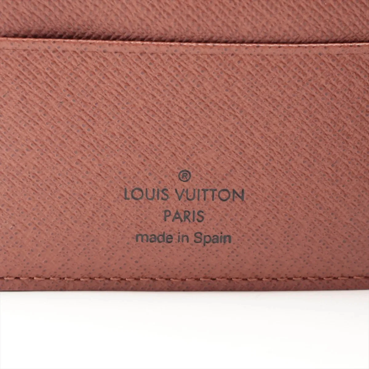 Louis Vuitton Monogram Couverture Pass Paul M60180 Brown Passport case