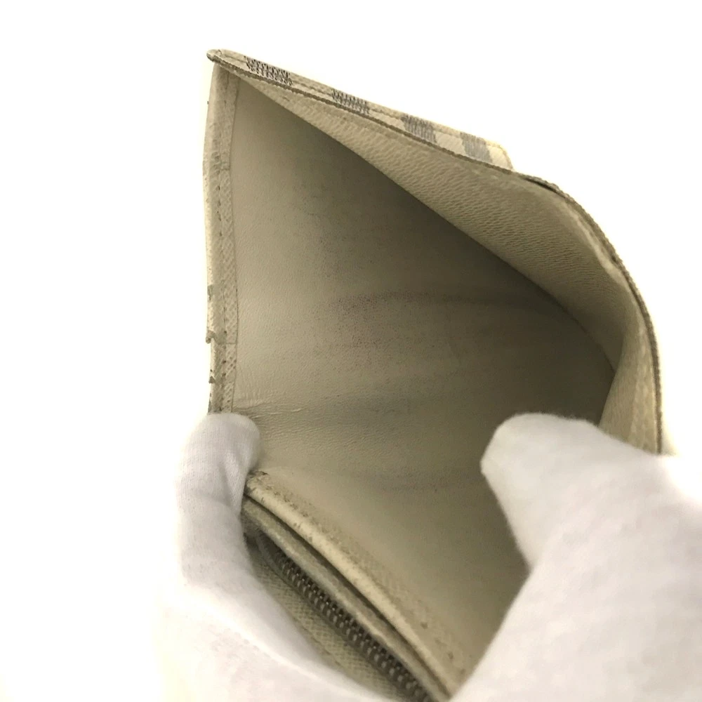 $560 2007 Louis Vuitton Damier Azur Porte Monnaie Billets Tresor Bifold Wallet CA5007