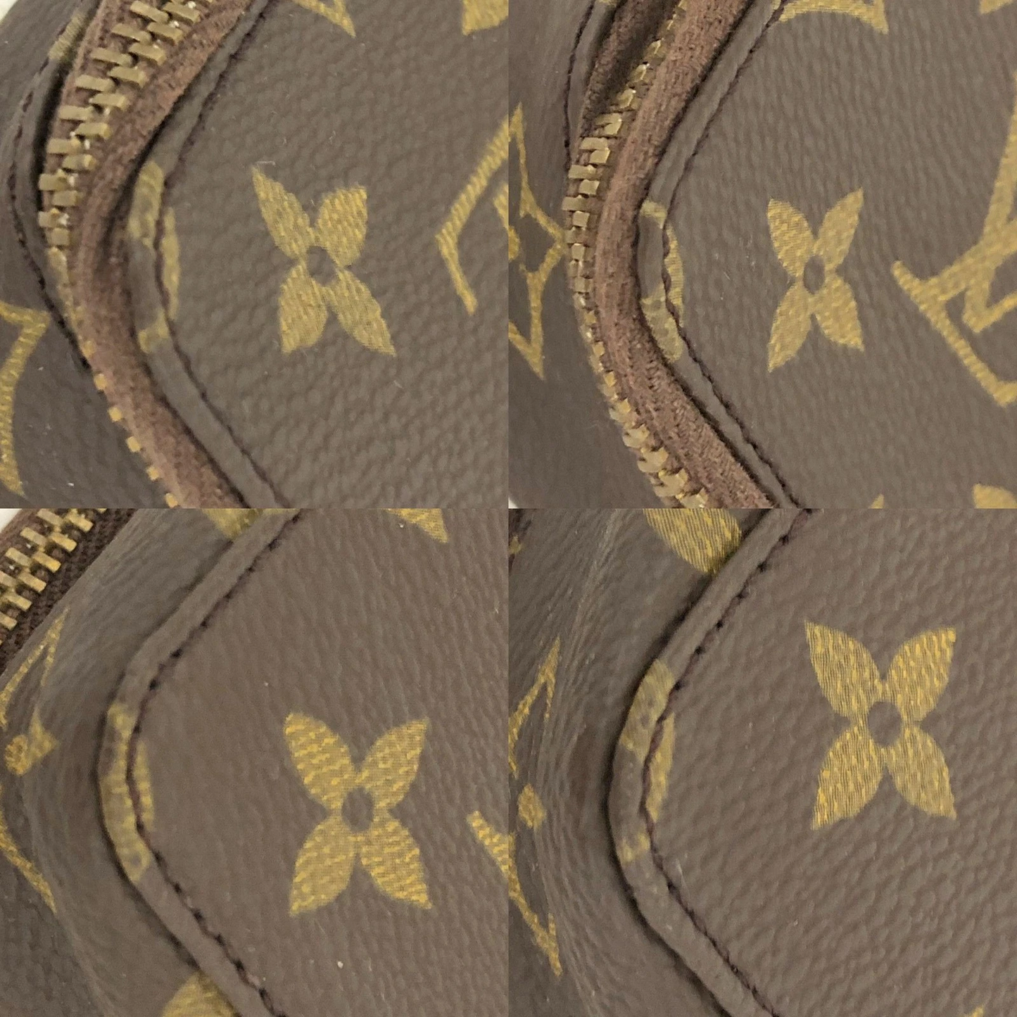EGA Louis Vuitton Monogram Jewelry Case Pouch Brown/6CH0302