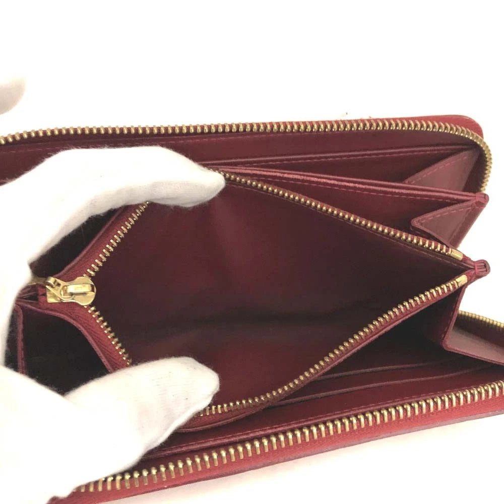 Louis Vuitton Monogram Vernis Zippy Zip Around Long Wallet CA2181
