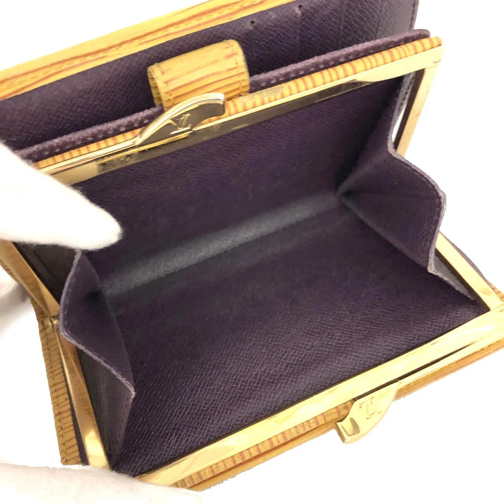 Louis Vuitton Epi Porte Monnaie Billets Viennois Leather Wallet MI1906