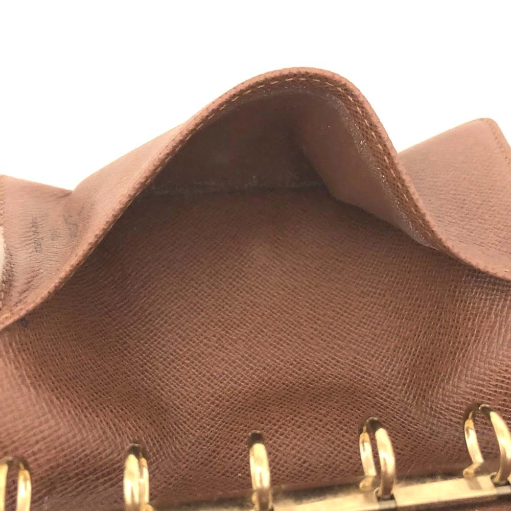 $505 1999 Louis Vuitton Monogram Agenda PM Notebook Cover Brown SP0989