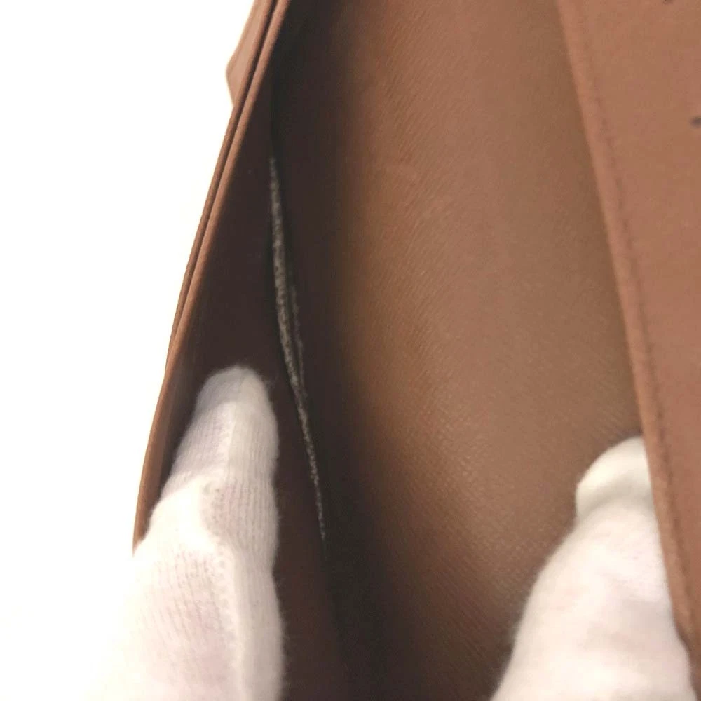 $710 1999 Louis Vuitton Monogram Porte Checkbook Holder Long Wallet MI0919