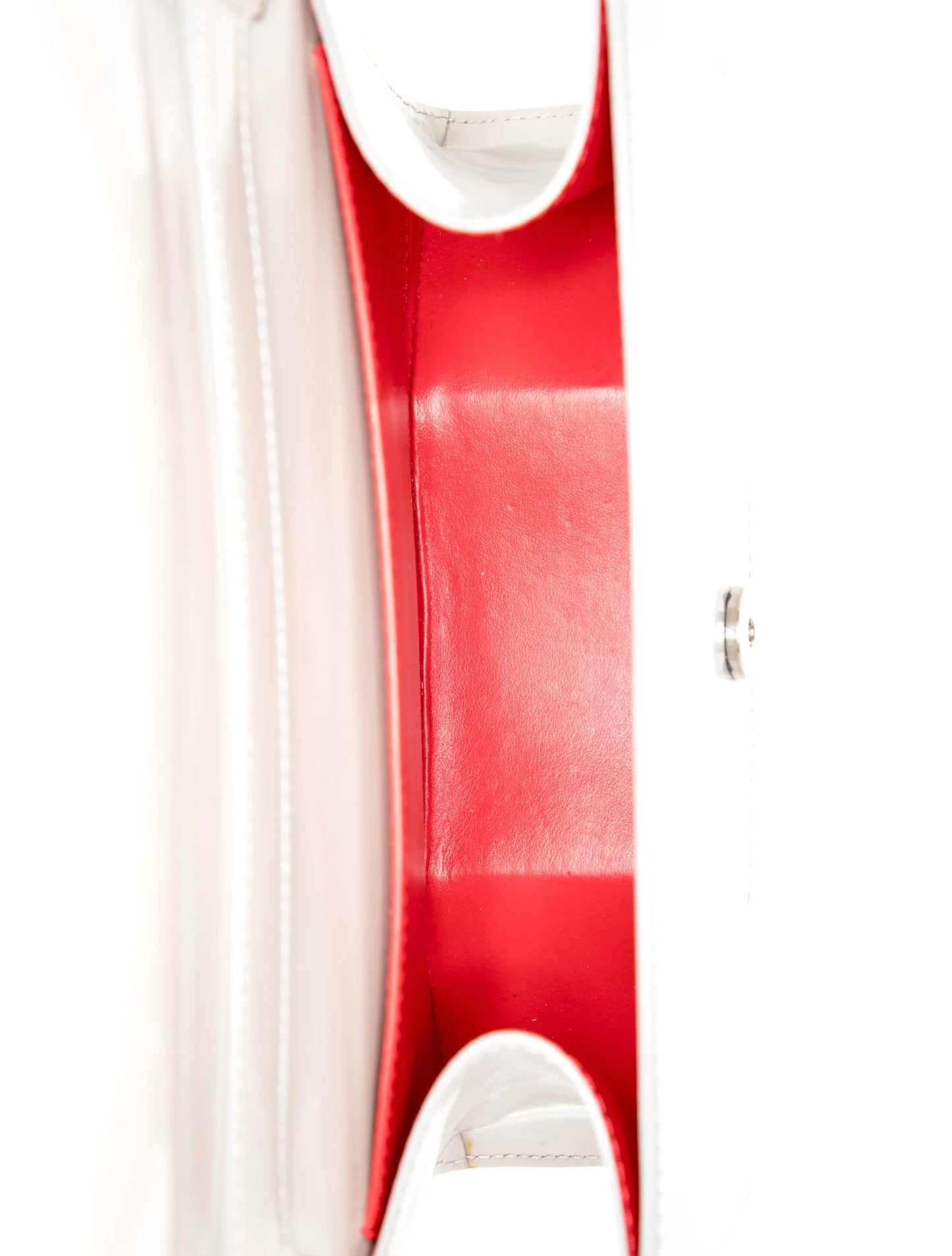 $2090 Christian Louboutin LOUBI54 CL Leather Shoulder Crossbody Bag Clutch Goose