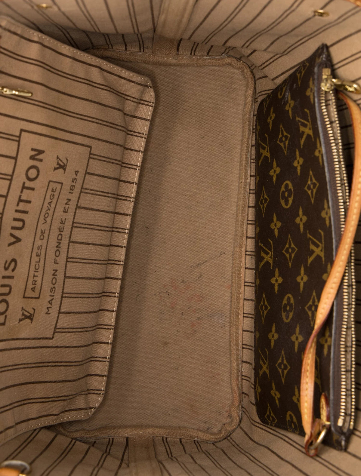 $2310 Louis Vuitton Monogram Neverfull MM 10021109