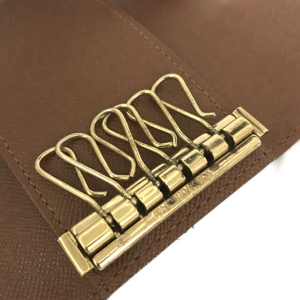 Louis Vuitton Monogram Multicles 6 Ring Key Case Brown CT0074