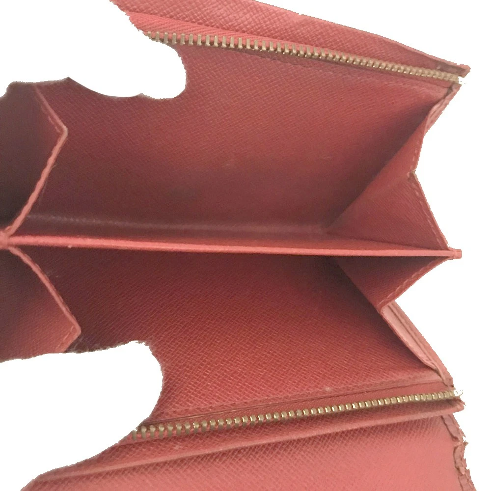 $720 1999 Louis Vuitton Epi Porte Monnaie Billets Tresor Leather Bifold Wallet MI1919
