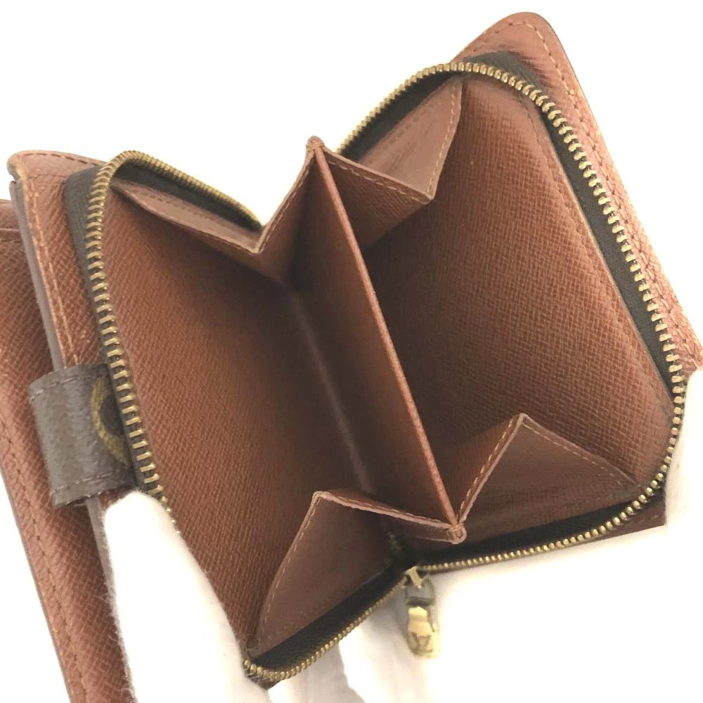 Louis Vuitton Monogram Compact Zip Bifold Wallet Brown/3CH1108