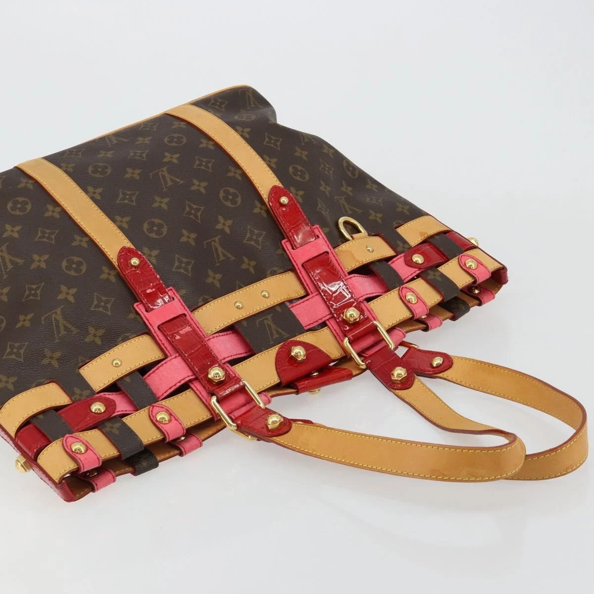 $2150 2007 LOUIS VUITTON Monogram Salina MM Rubis RC3097