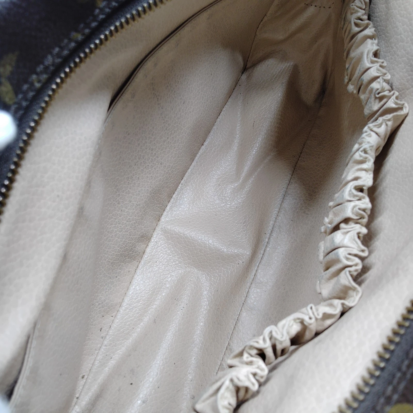 $600 1987 Louis Vuitton Monogram Trousse 28 Toiletry Bag Cosmetic TH872