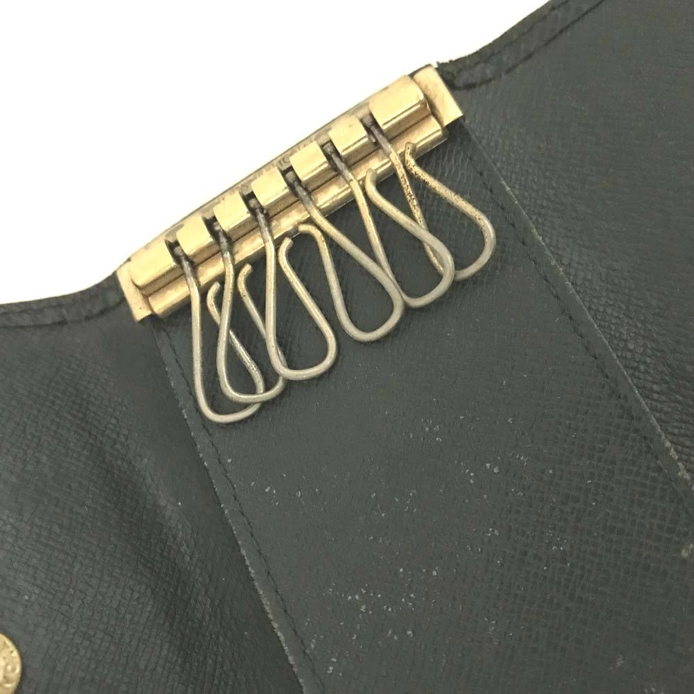 Louis Vuitton Taiga Leather Multicles 6 Ring Key Case Epicea CA0051
