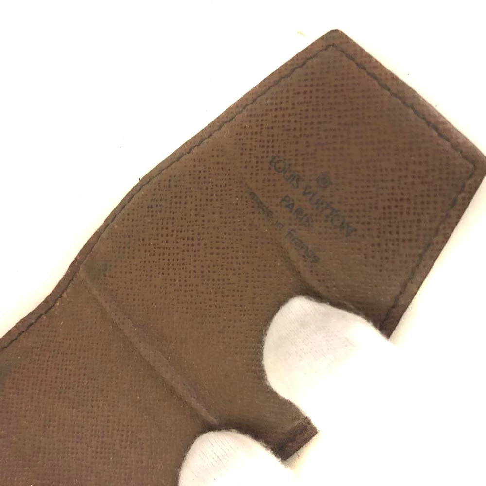 $340 2002 Louis Vuitton Monogram Cigarette Case Brown CT1022