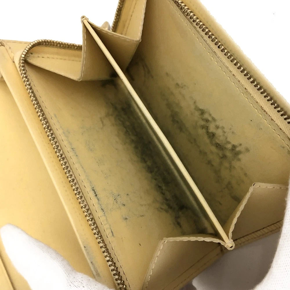 $605 2001 Louis Vuitton Epi Porte Monnaie Billets Tresor Leather Bifold Wallet SR0001