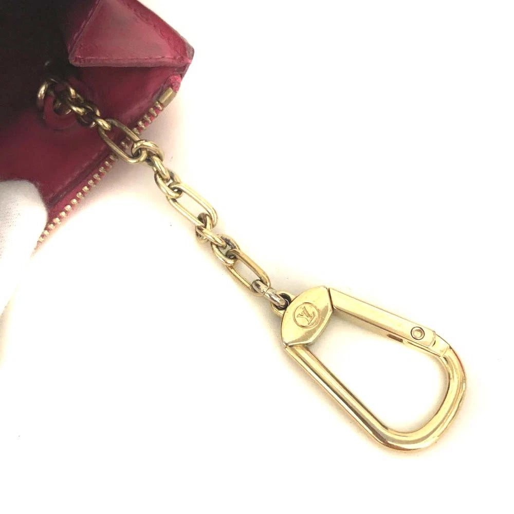 Louis Vuitton Monogram Vernis Pochette Cles NM Wallet Coin Purse CA5008