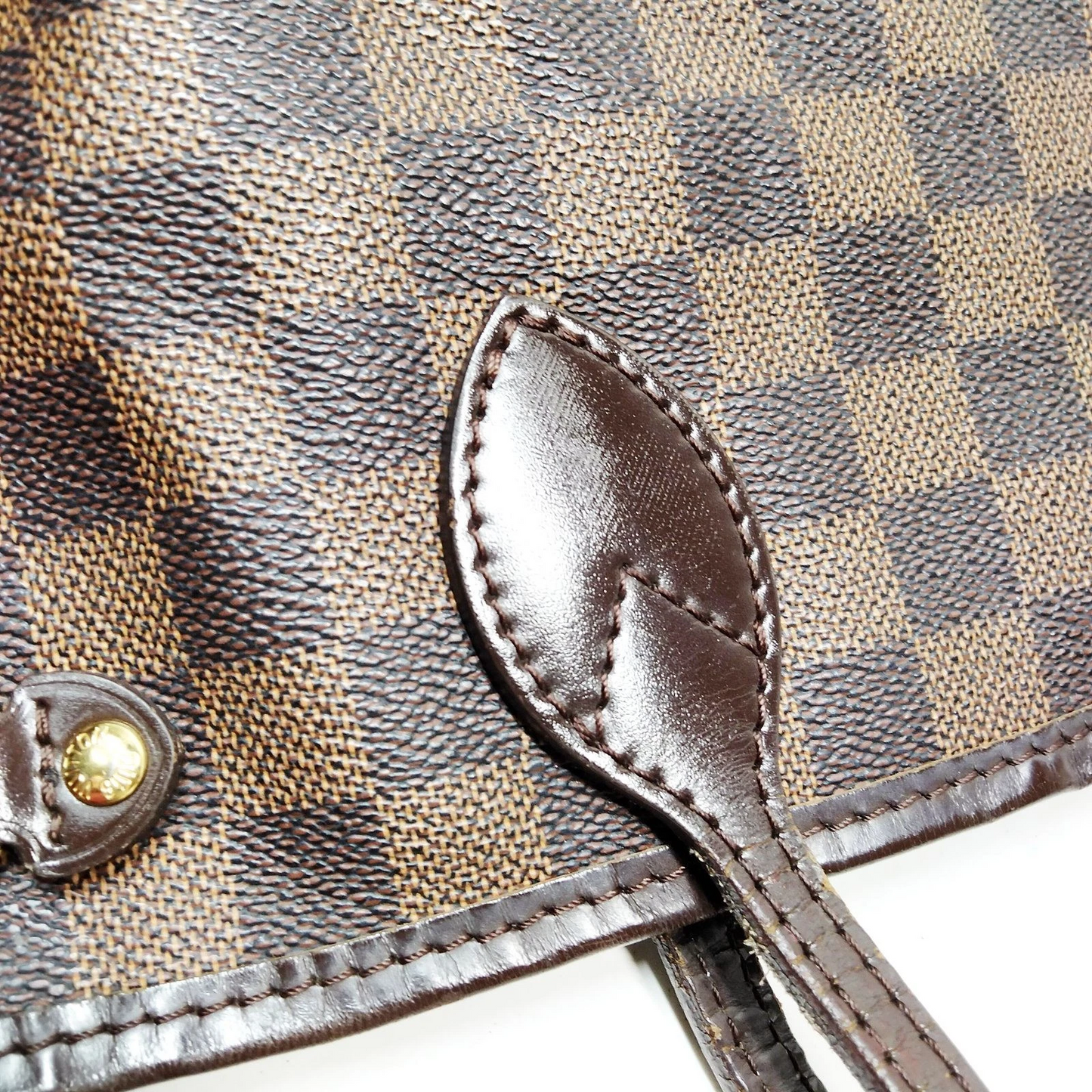 Louis Vuitton LV Tote Bag Neverfull PM Brown Damier  VI1099