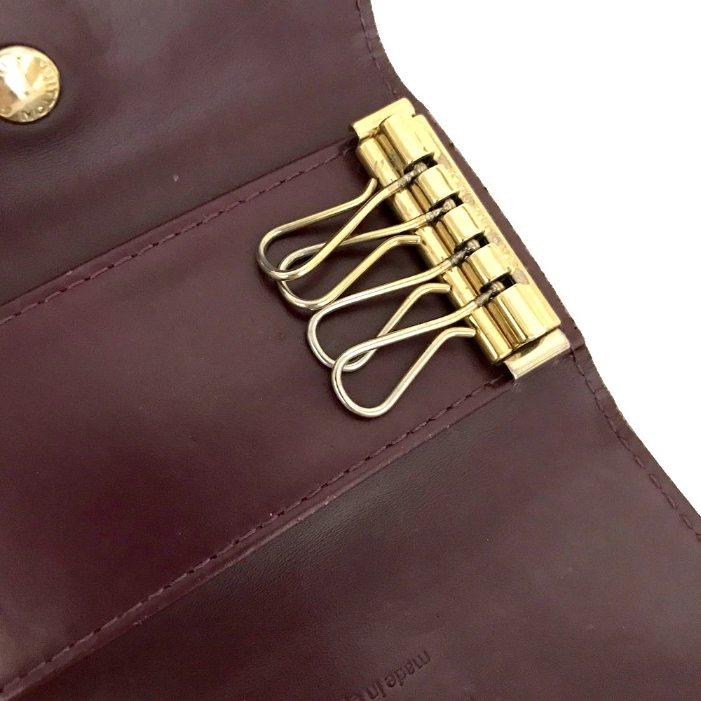 $350 2007 Louis Vuitton Monogram Vernis Leather 4 Ring Key Case CA4067