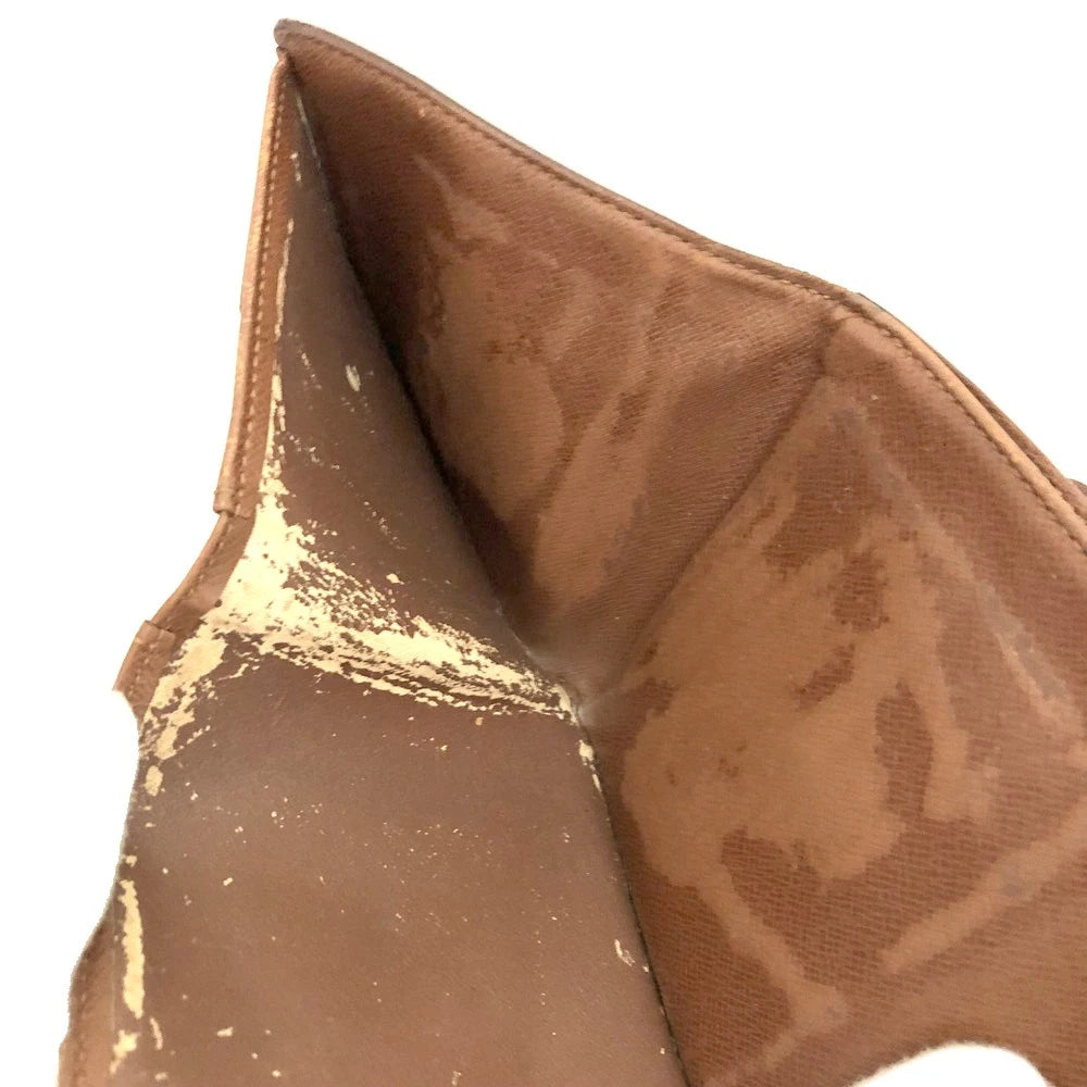 Louis Vuitton Monogram Portefeiulle Elise Trifold Wallet Brown SP0010