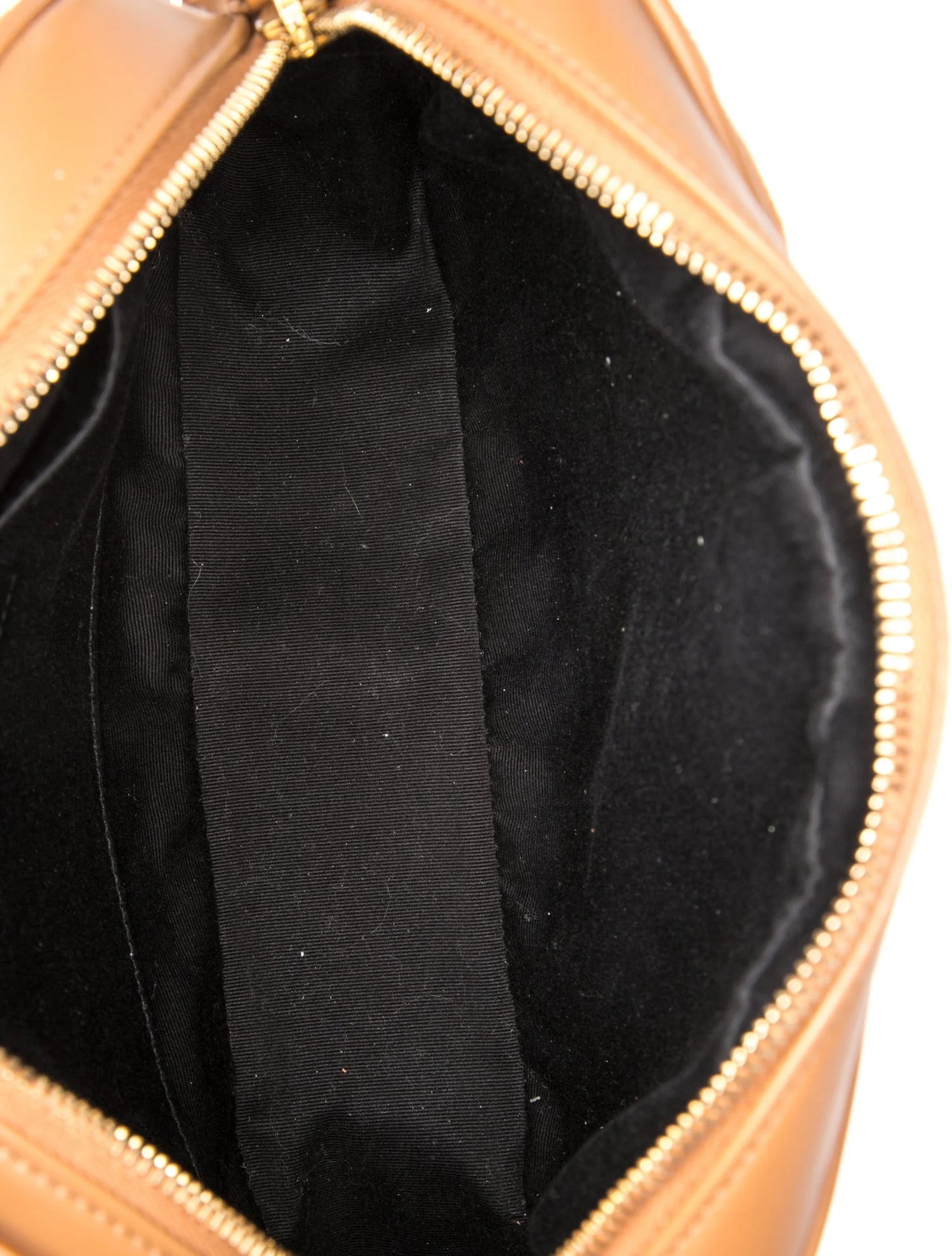 $1690 Saint Laurent Suede Matelasse Monogram Lou Camera Bag Cinnamon