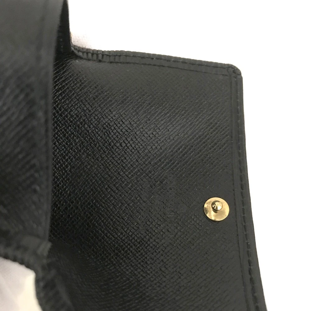 $445 Louis Vuitton Epi Multicles Leather 4 Ring Key Case Black CA0916