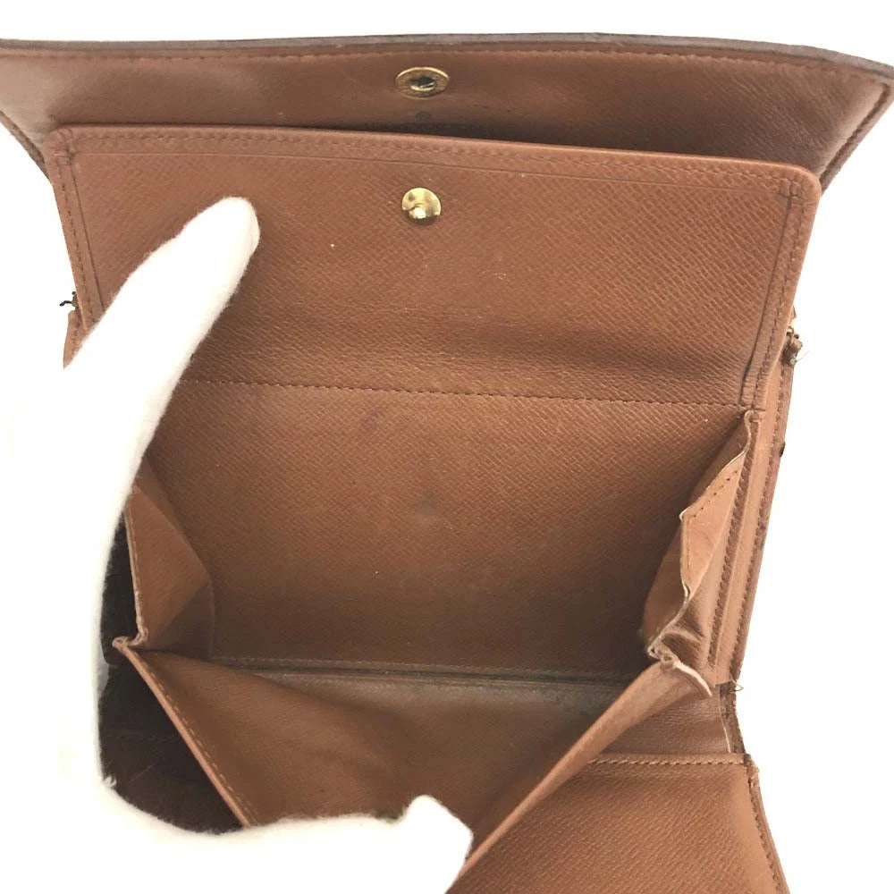 Louis Vuitton Monogram Porte Tresor Etui Papiers Trifold Wallet SP0385