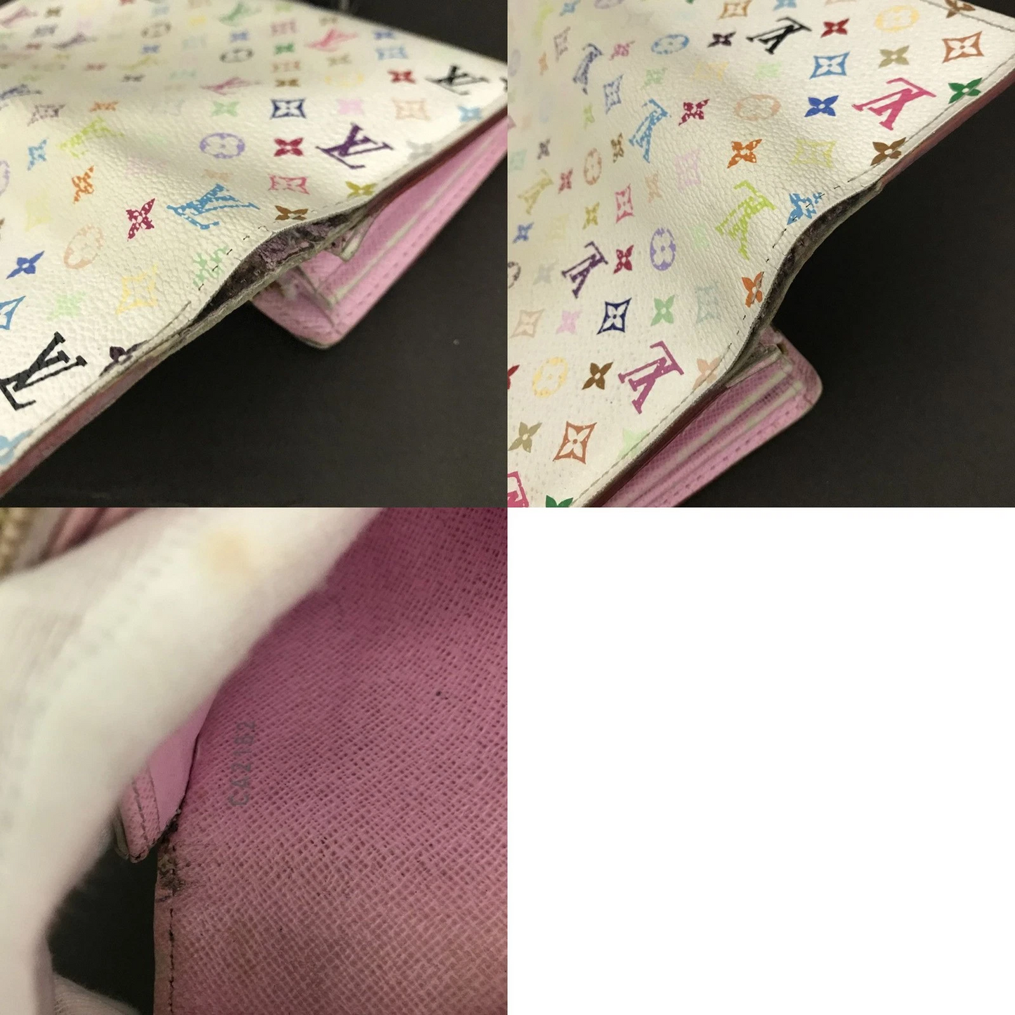 Louis Vuitton Monogram Multicolor Portefeiulle Sarah Long Wallet CA2162