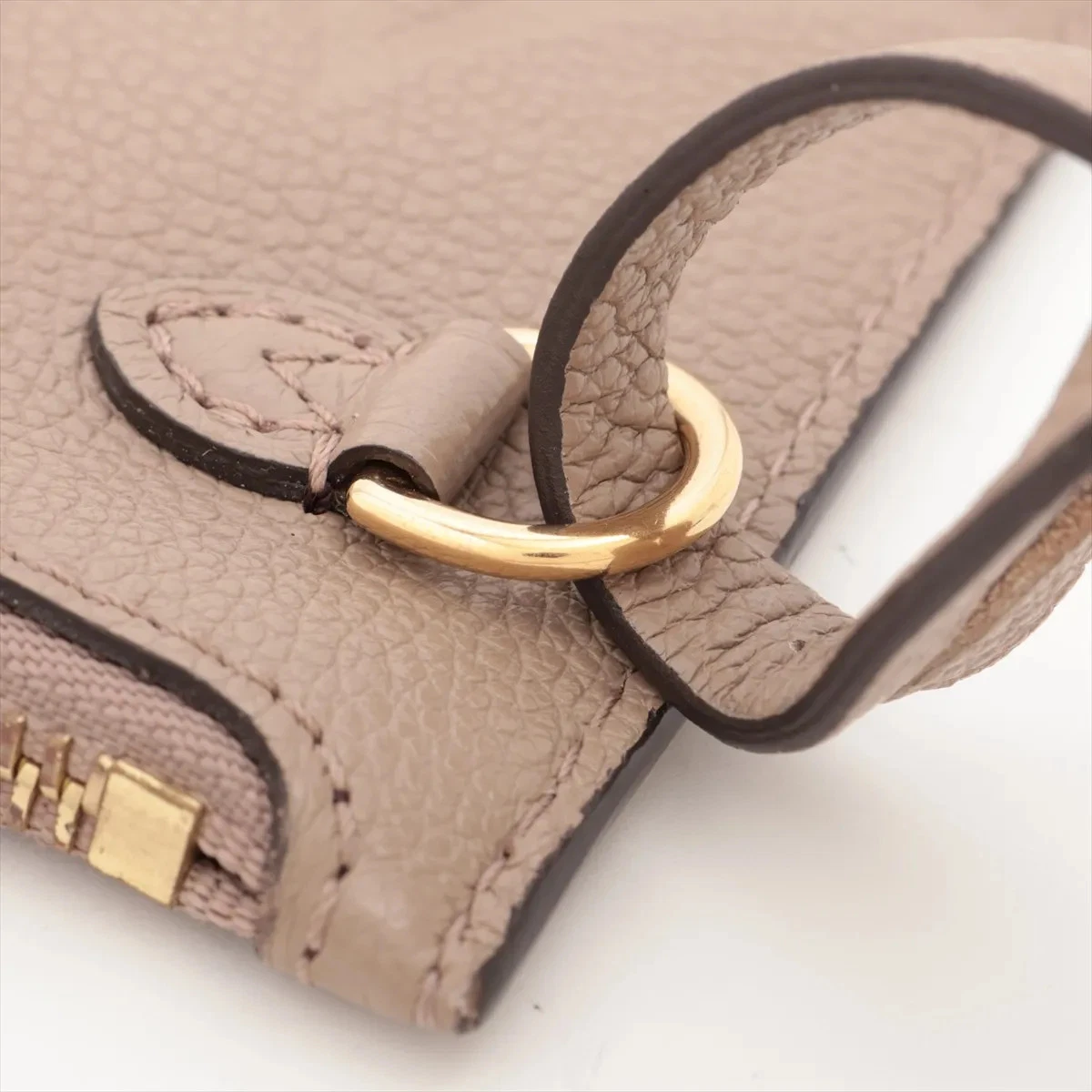 Louis Vuitton monogram empreinte Neverfull MM M45686 Beige Pouch Unknown serial