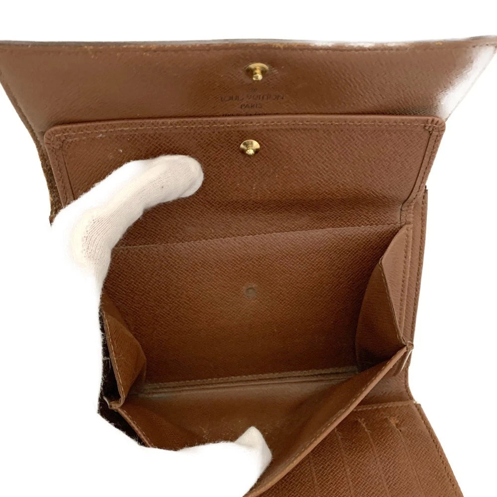 $795 2000 Louis Vuitton Monogram Porte Trésor Etui Papiers Wallet SP0030
